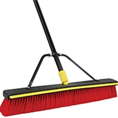 QUICKIE Quickie 00635SU 2 In 1 Pushbroom With Squeegee 4906293